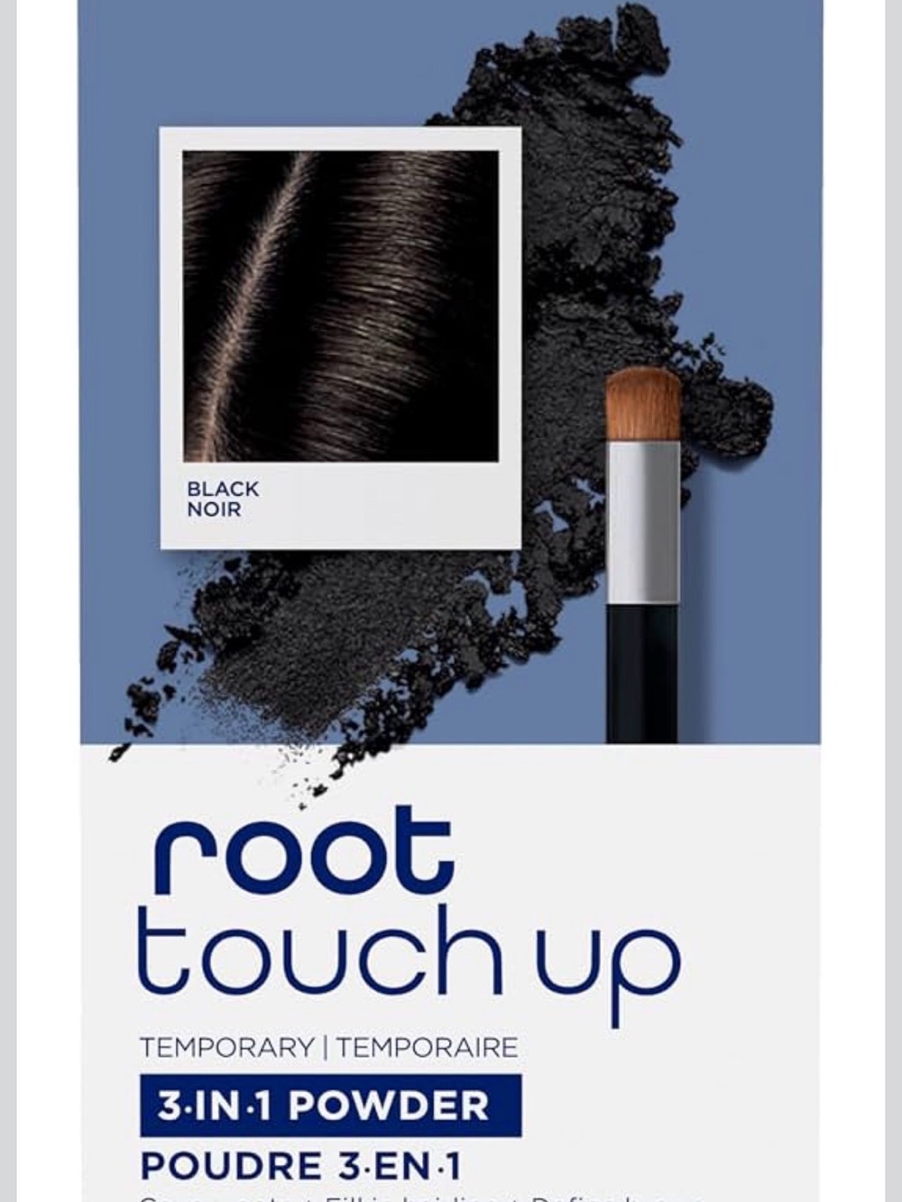 Clairol Root Touch Up 3-in-1 Powder Temporary Hair Color - Black